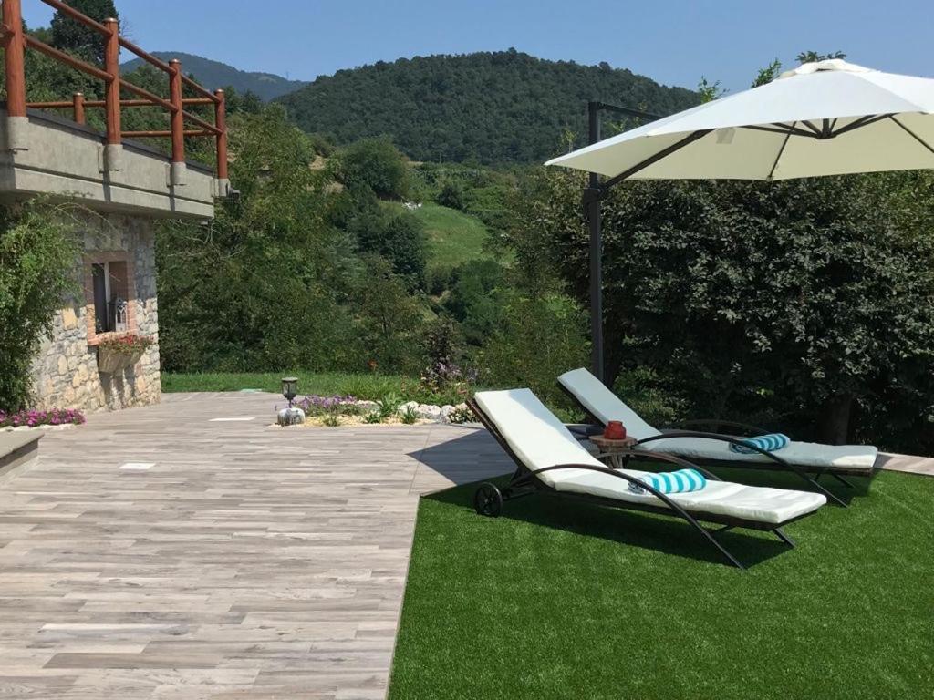 Le Lanterne Bed & Breakfast Villa d'Alme Bagian luar foto