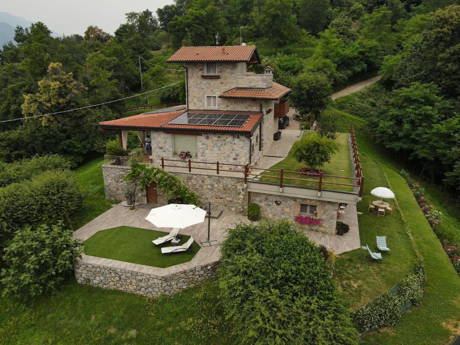 Le Lanterne Bed & Breakfast Villa d'Alme Bagian luar foto